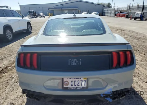 2021 Ford Mustang Mach I from USA, damaged, VIN 1FA6P8R07M5550673